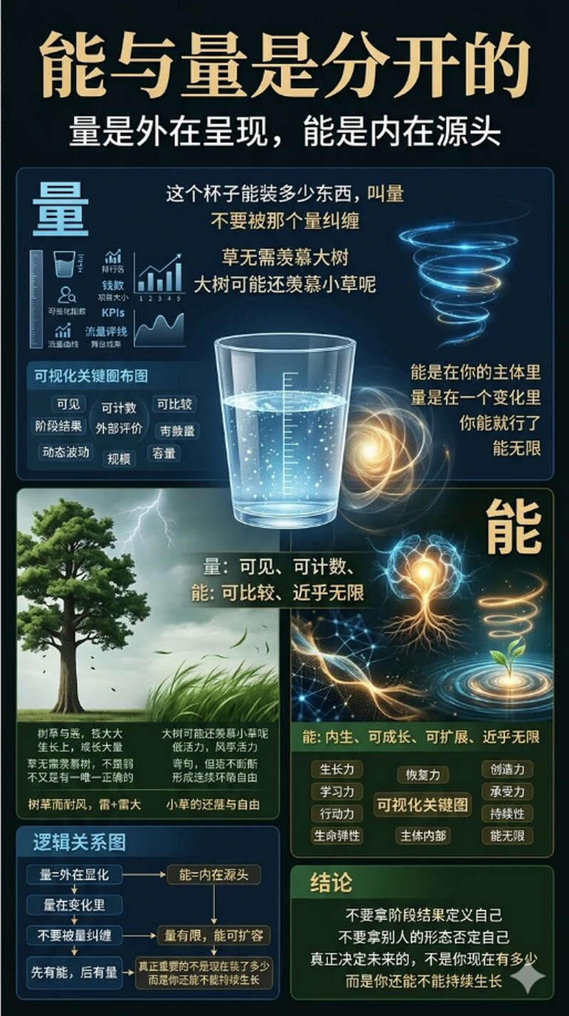 别被“量”困住，你真正该守住的是“能”