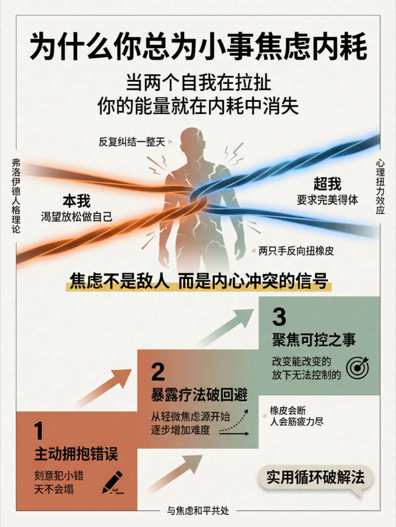 为什么你总为小事焦虑内耗