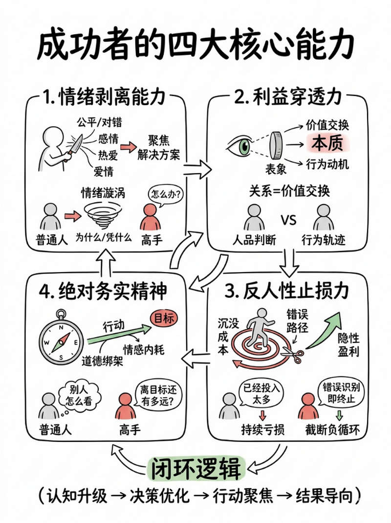成功者的四大核心能力