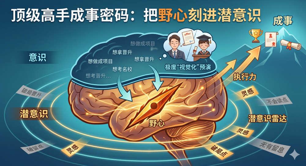 顶级高手成事密码：把野心刻进潜意识