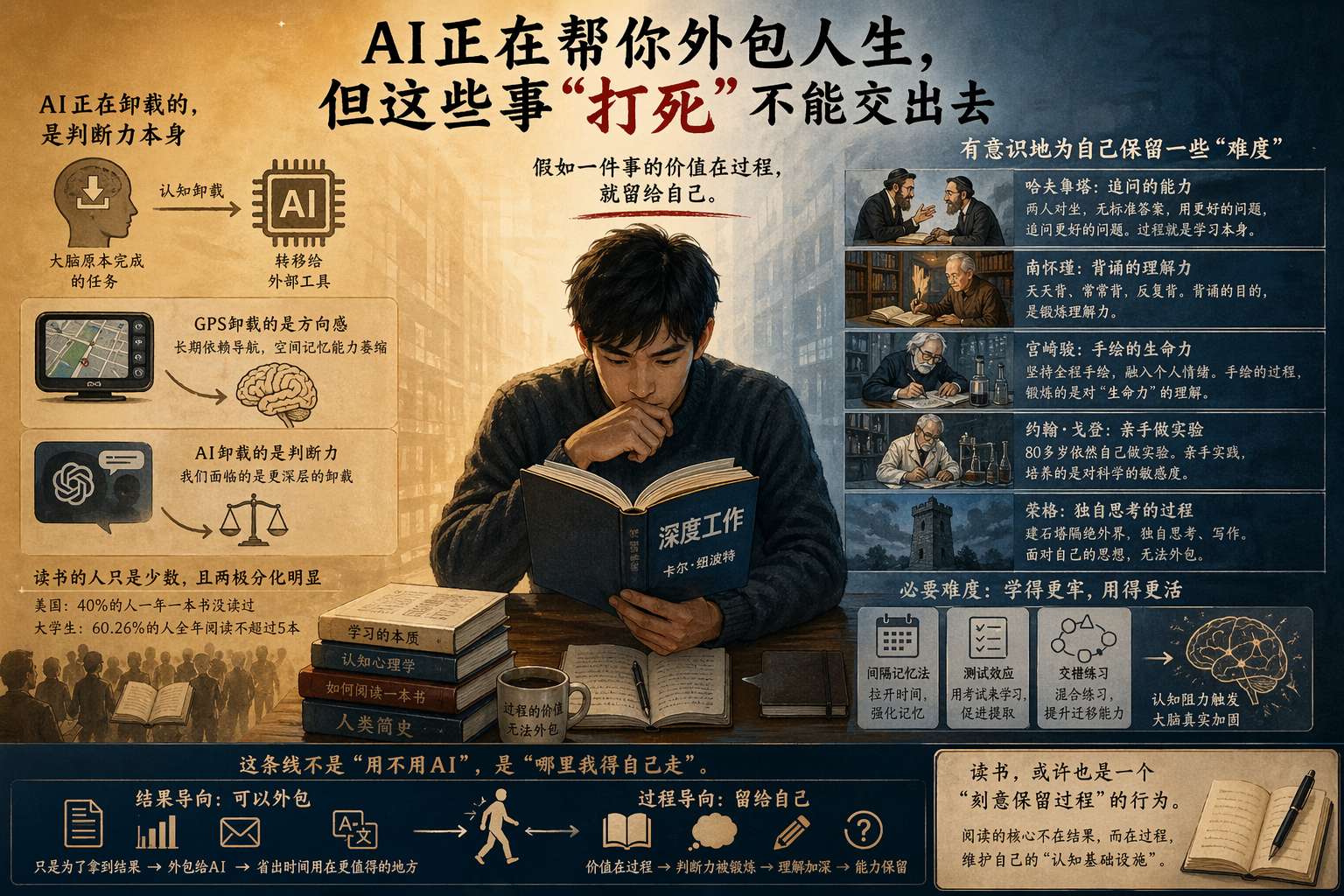 AI正在帮你外包人生，但这些事“打死”不能交出去