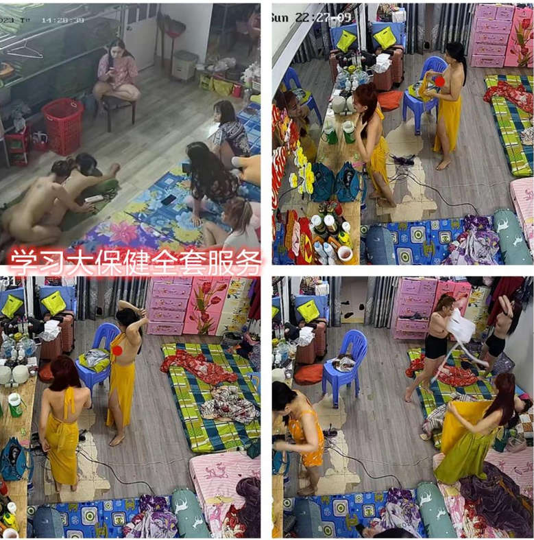 私房最新流出 黑客破解摄像头偷拍 多场合家庭宿舍厕所更衣洗澡！