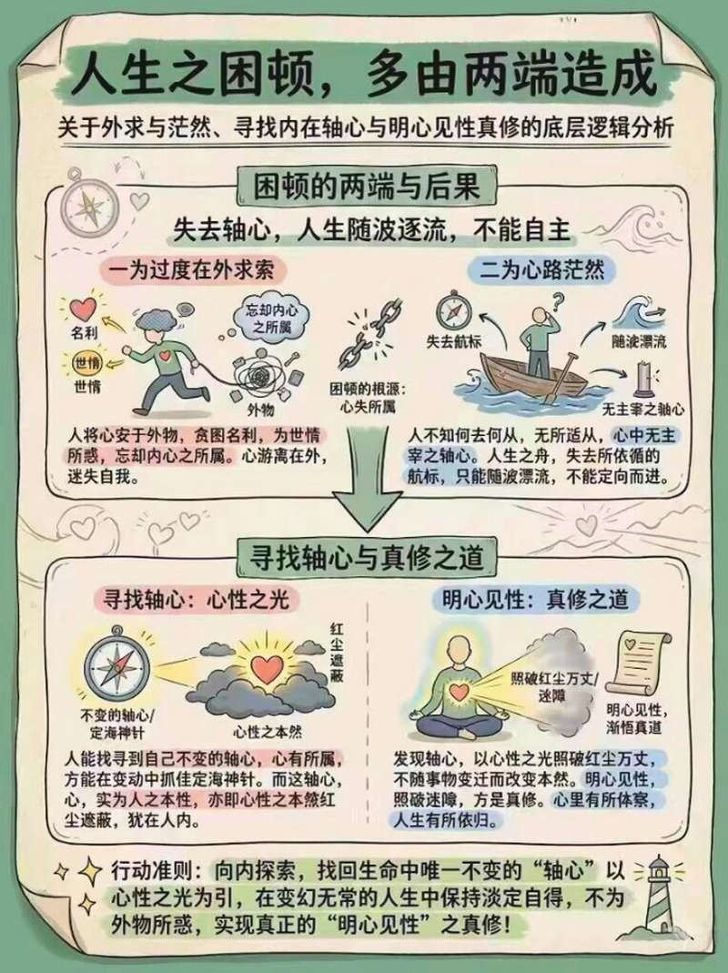 原来人生 90% 的内耗，都源于 “两端困境”