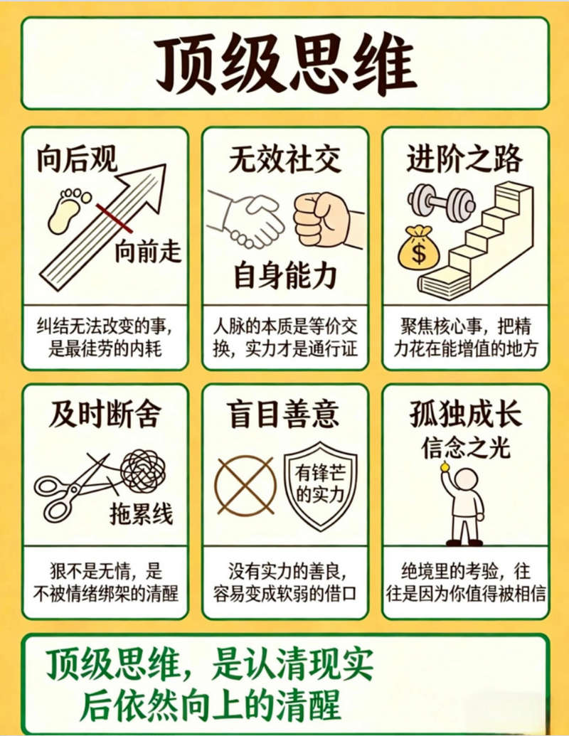真正拉开人与人差距的，是这6种顶级思维