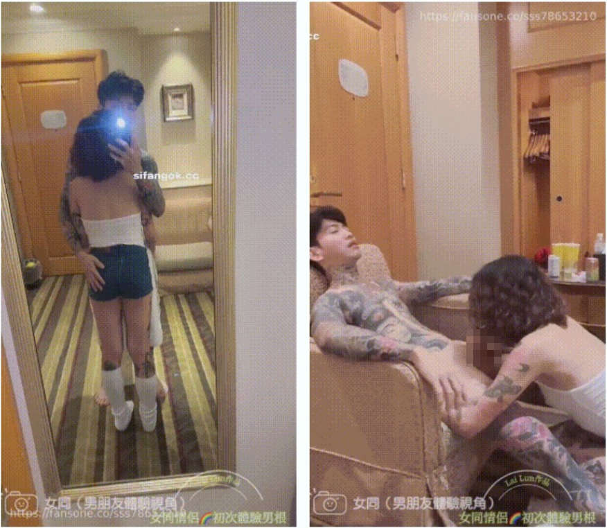 素人良家约啪大神【莱伦】最新付费完整原版，女同情侣的男根初体验