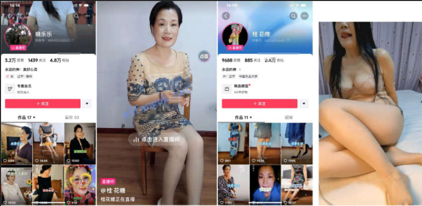 【抖音福利】大奶熟女【晓乐乐】开档情趣丝袜高跟自慰[6V/3.15G]