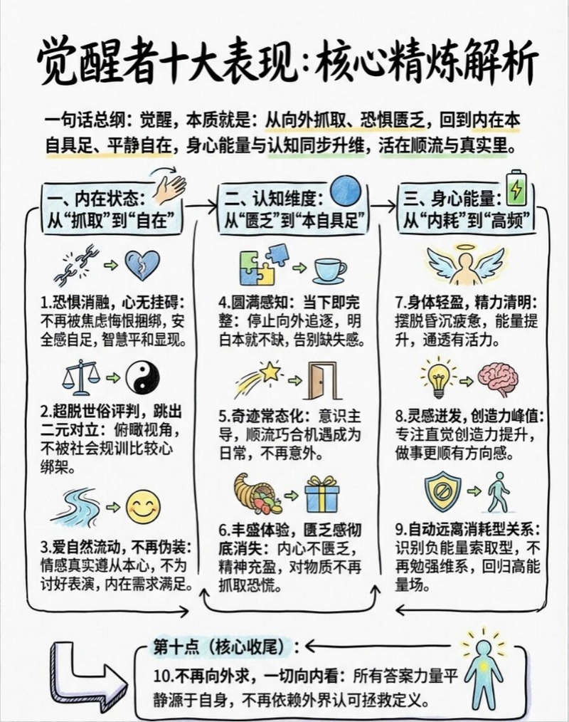 觉醒者的10大表现
