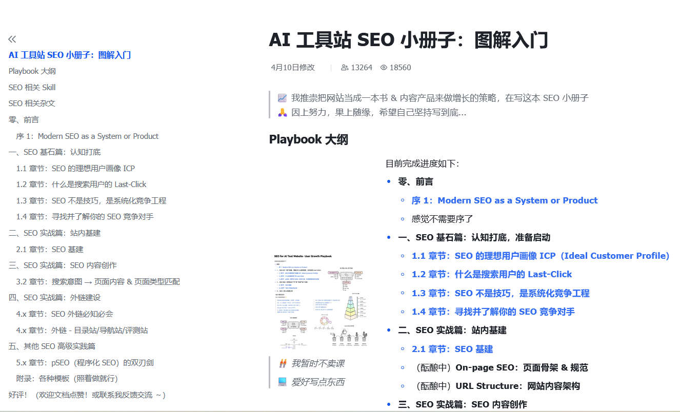 AI 工具站 SEO 小册子：图解入门