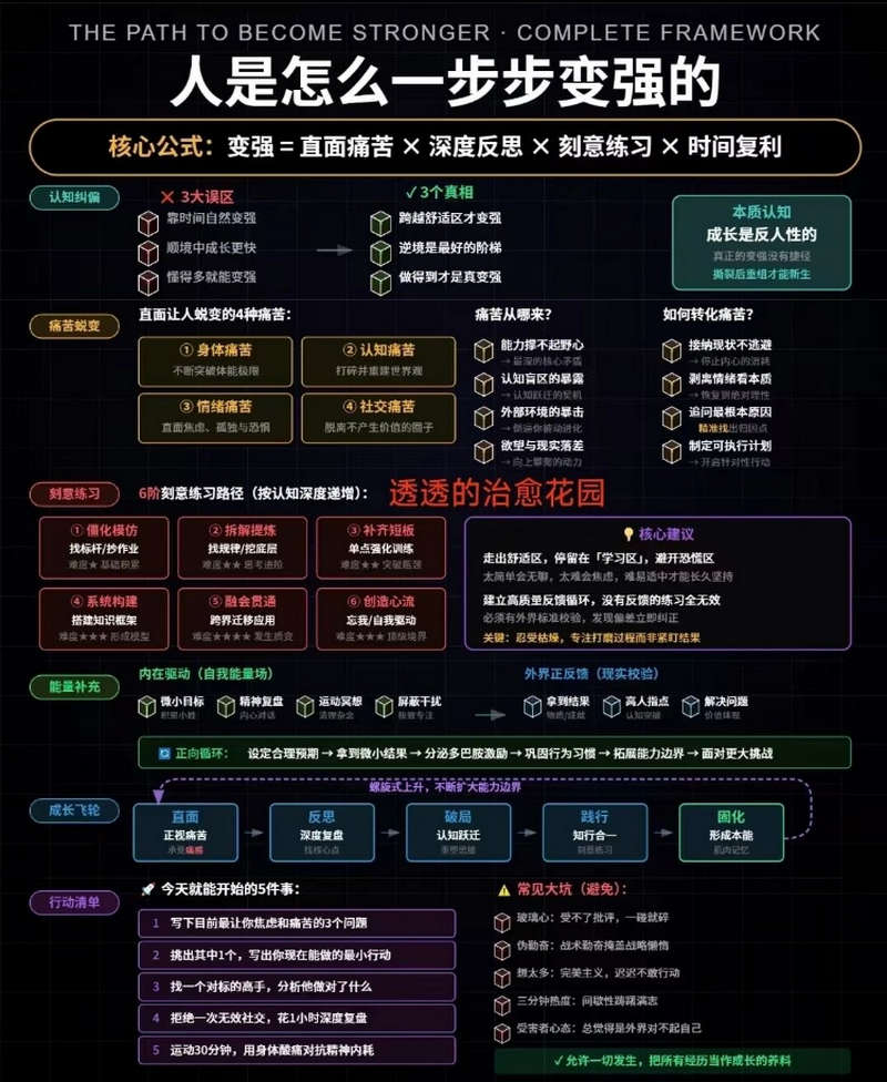 人是怎么一步步变强的