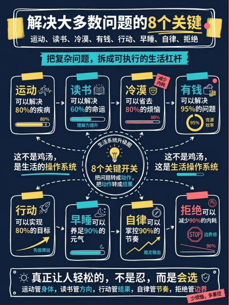 解决大多数问题的8个关键