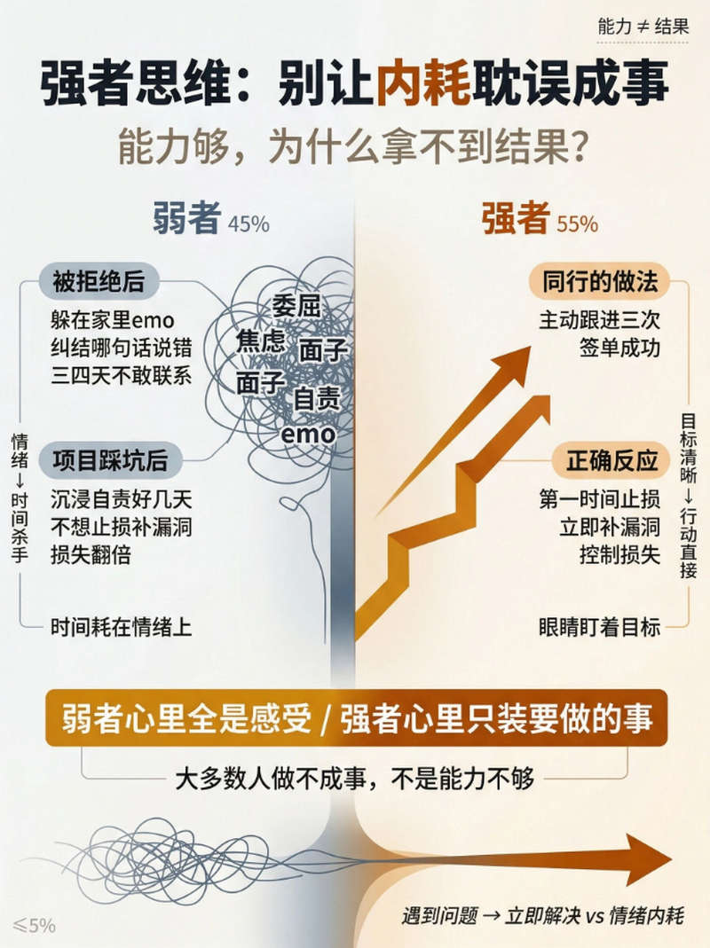 强者思维：别让内耗耽误成事