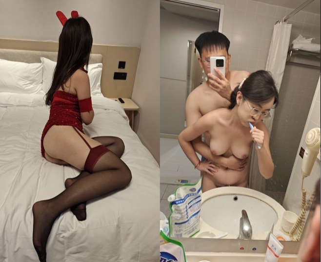 体制内眼镜大奶少妇露脸约炮，猛男爆操一对车大灯乱颤，都给操哭了
