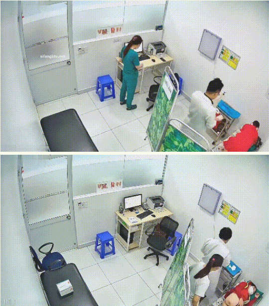 《妇科门诊监控破解》男医生给多位美女病患检查BB和菊花