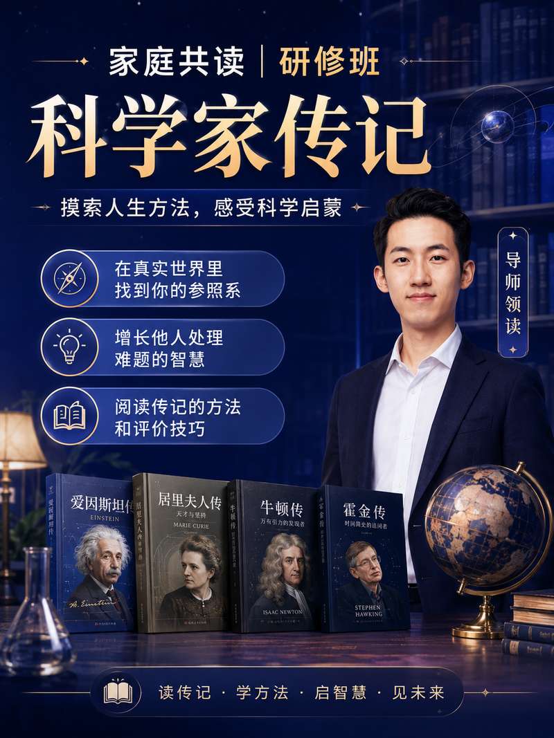 家庭共读研修班·科学人物传记