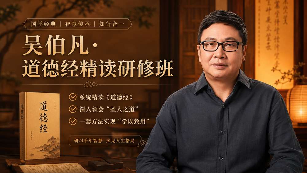 吴伯凡·道德经精读研修班