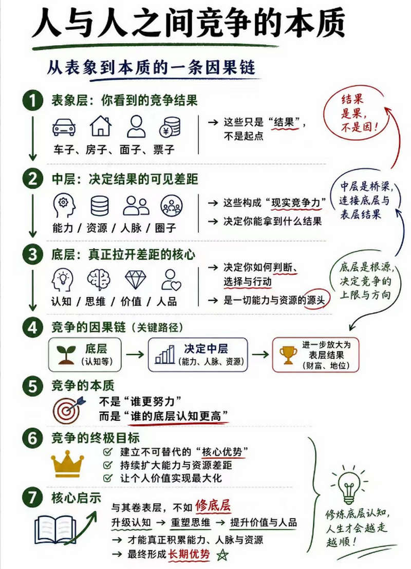 人与人之间竞争的本质