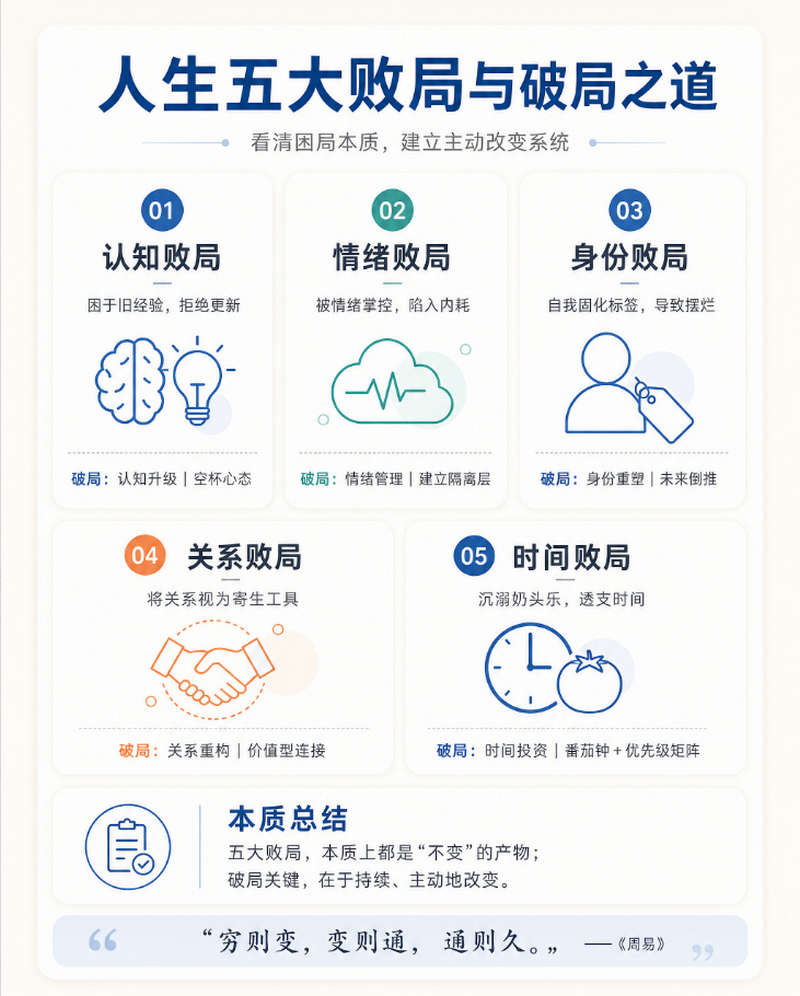 人生五大败局与破局之道