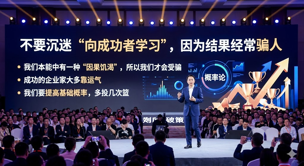不要沉迷“向成功者学习”，因为结果经常骗人