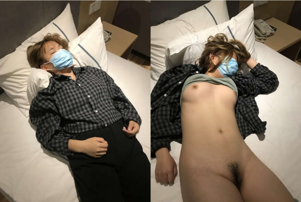 涉世未深单纯学生妹网恋，现实约会套路被小胖死猪玩(27V)