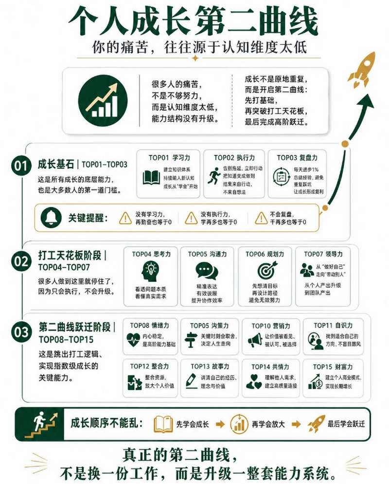 个人成长的第二曲线