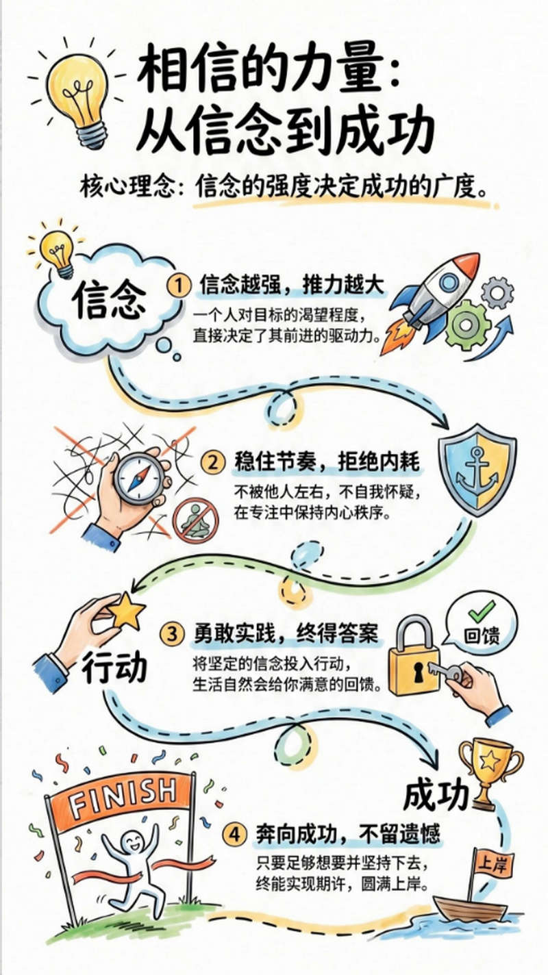 相信的力量：从信念到成功