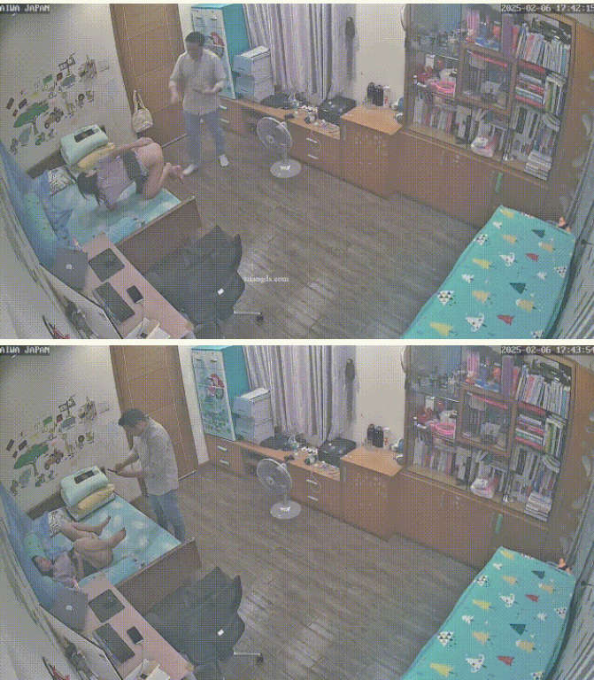 新流出，破解摄像头真实偷拍，韵味女老师与情夫拍完裸照，席地脱光激情造爱，边干边自拍，骚妇身材一流