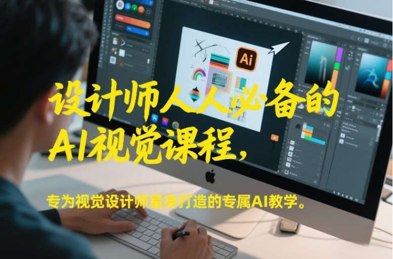 设计师人人必备的AI视觉课程，专为视觉设计师量身打造的专属AI教学