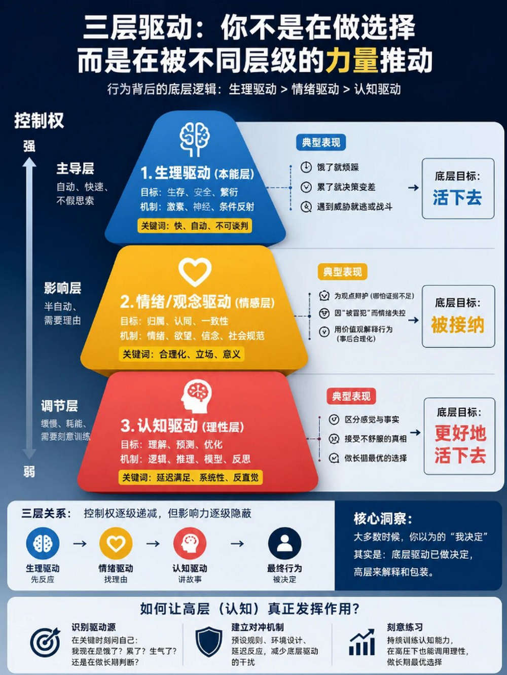 你以为你在做决定，其实你只是负责解释