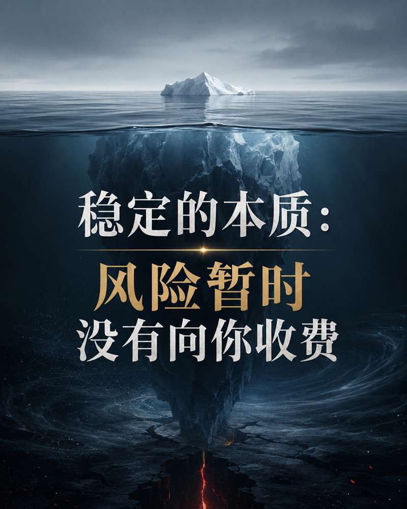 稳定的本质：风险暂时没有向你收费