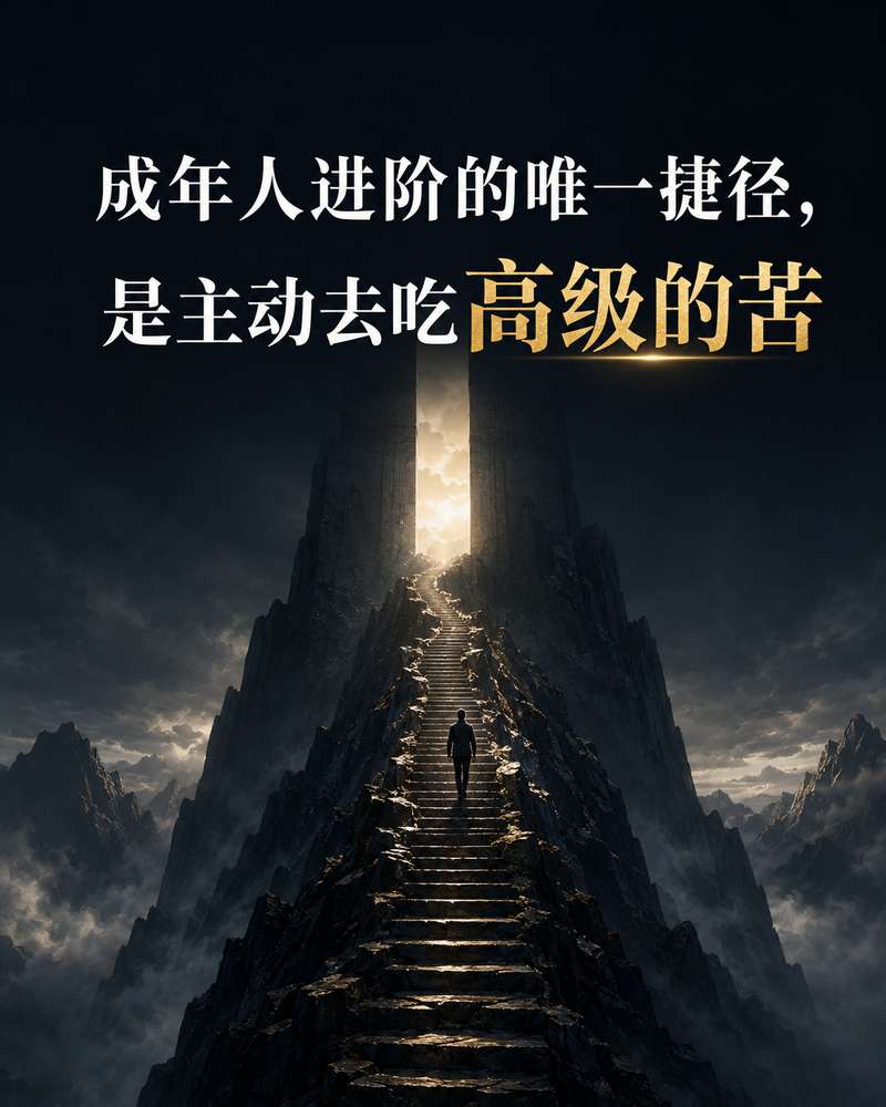 哈佛30年研究证实：成年人进阶的唯一捷径，是主动去吃高级的苦
