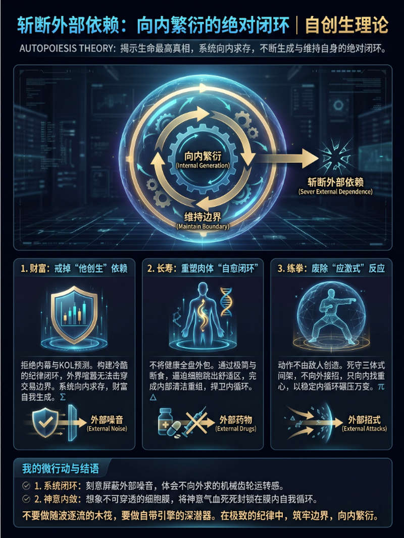 斩断外部依赖：向内繁衍的绝对闭环