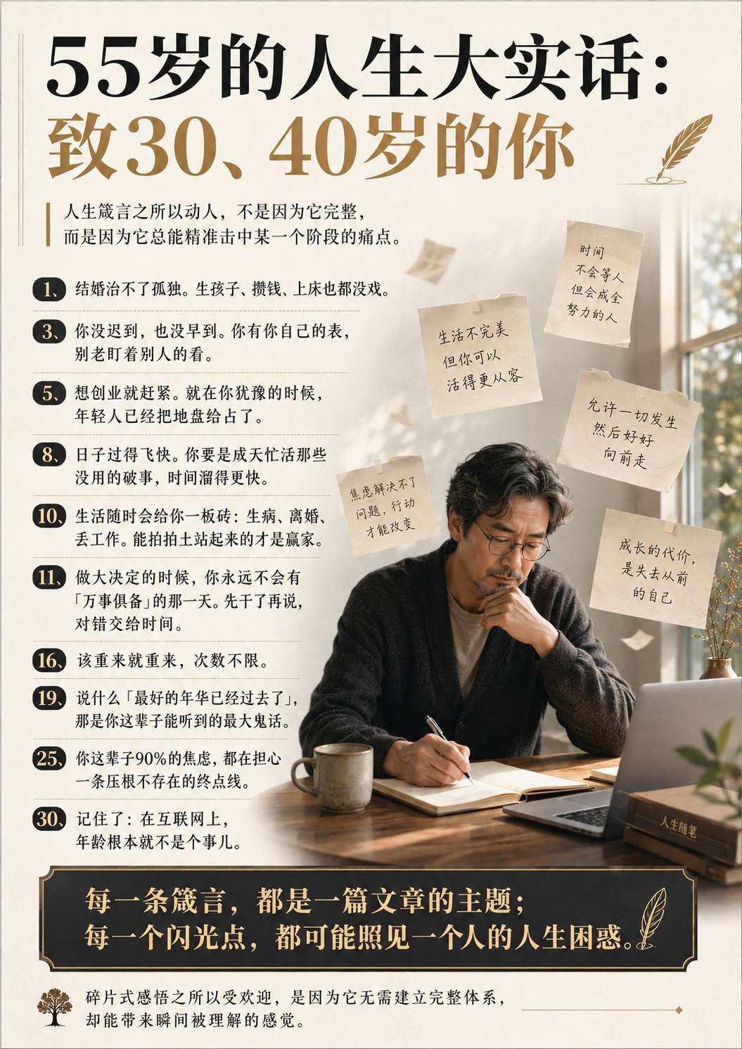 三十条人生箴言