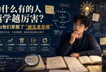为什么有的人越学越厉害？因为他们掌握了“研究者思维”