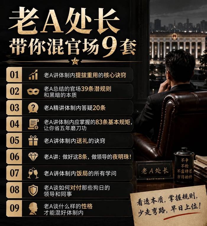 老A处长带你混官场9套