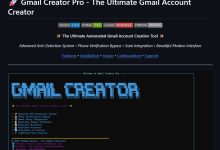 Gmail Creator Pro - The Ultimate Gmail Account Creator，Gmail批量注册工具
