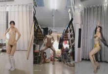 艺校宿舍母狗，长腿嫩妹【原野芽美闺蜜月月】真金定制，会员露脸裸舞，清纯爽(10V)
