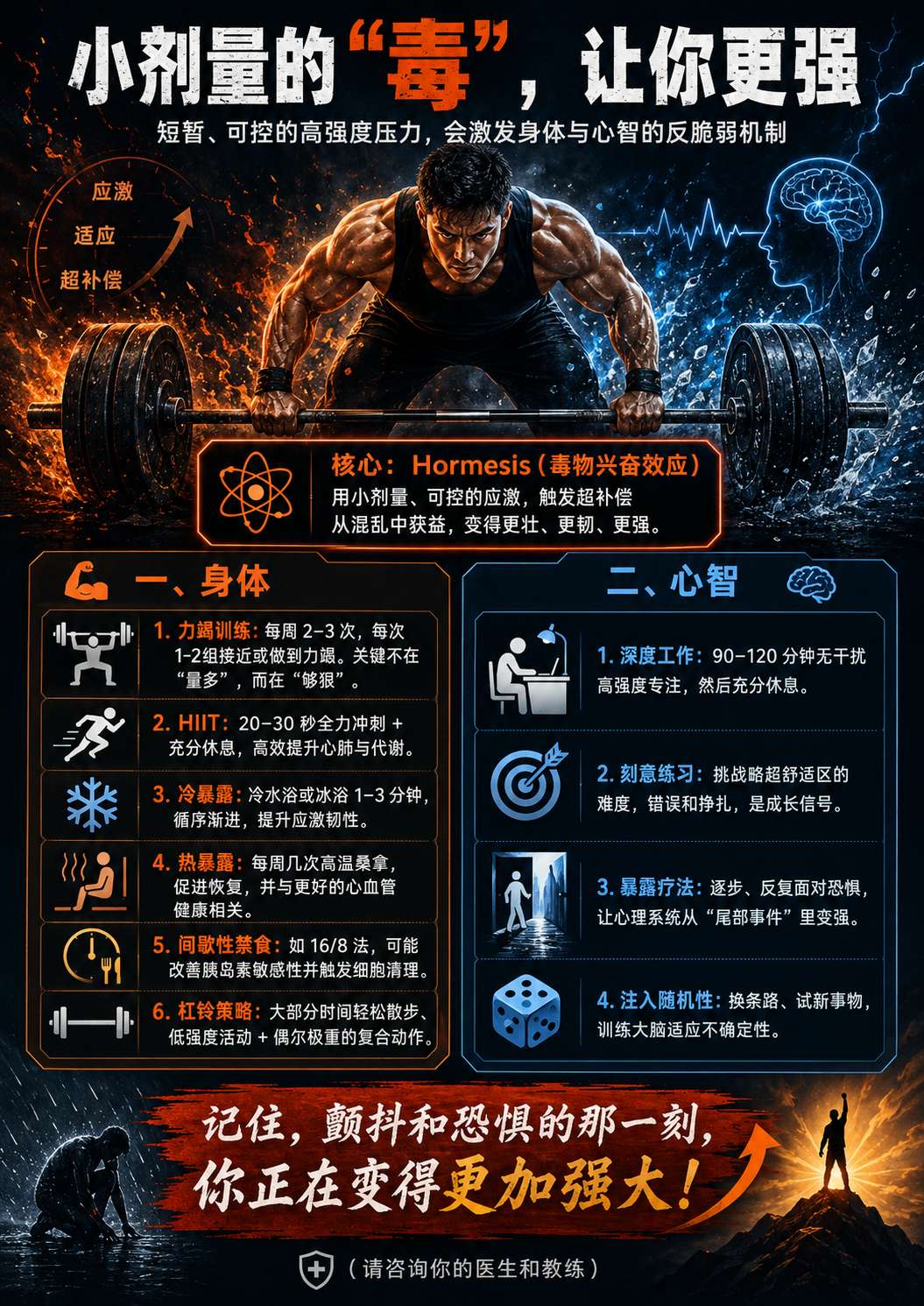 小剂量的“毒”，让你更强
