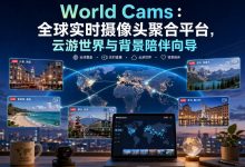 World Cams：全球实时摄像头聚合平台，云游世界与背景陪伴向导