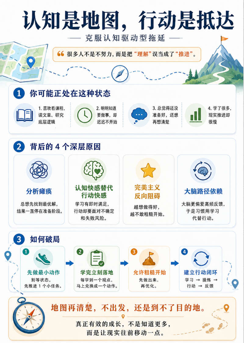 认知是地图，行动是抵达