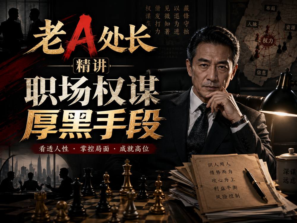 老A处长精讲职场权谋厚黑手段