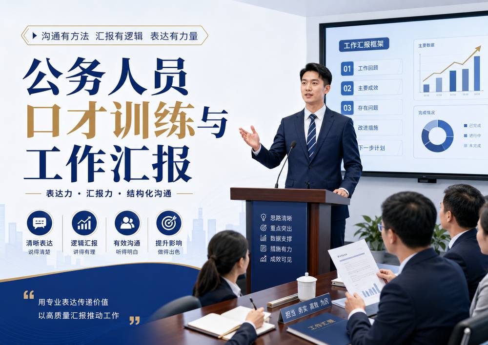 公务人员口才训练与工作汇报