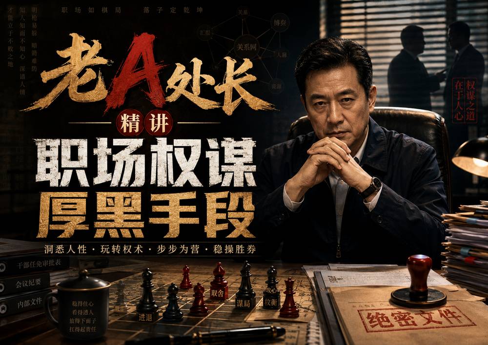 老A处长精讲职场权谋厚黑手段