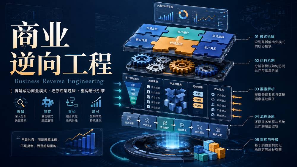 商业逆向工程（Business Reverse Engineering）