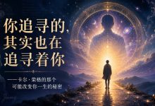 你追寻的，其实也在追寻着你——卡尔·荣格的那个可能改变你一生的秘密