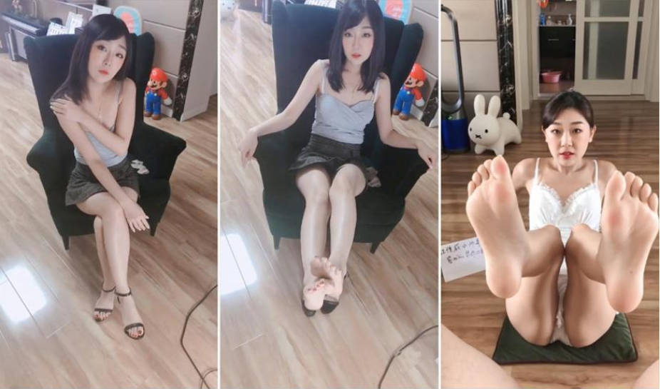 超漂亮的足控女神Mikic酱，足交 口交 非常反差婊！圆脸极品高颜值！颜控 足控 顶级反差婊