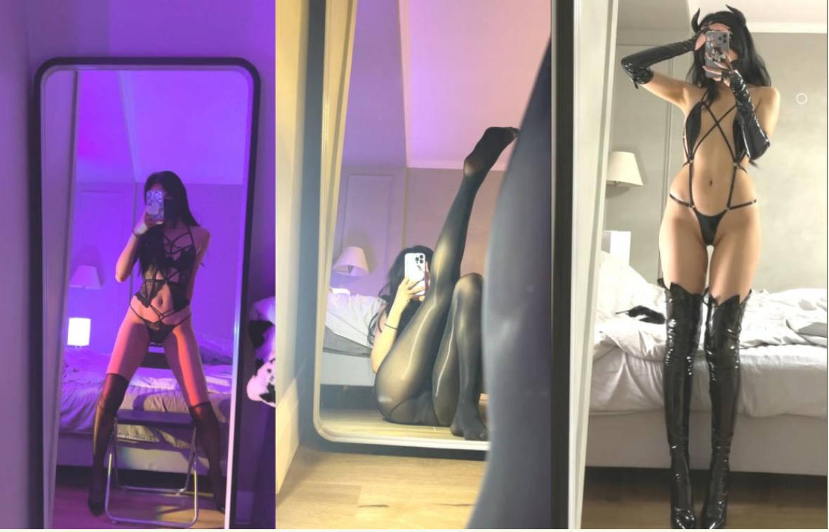 推特极品身材美足美腿美鲍网红女神【不是丸子】私拍
