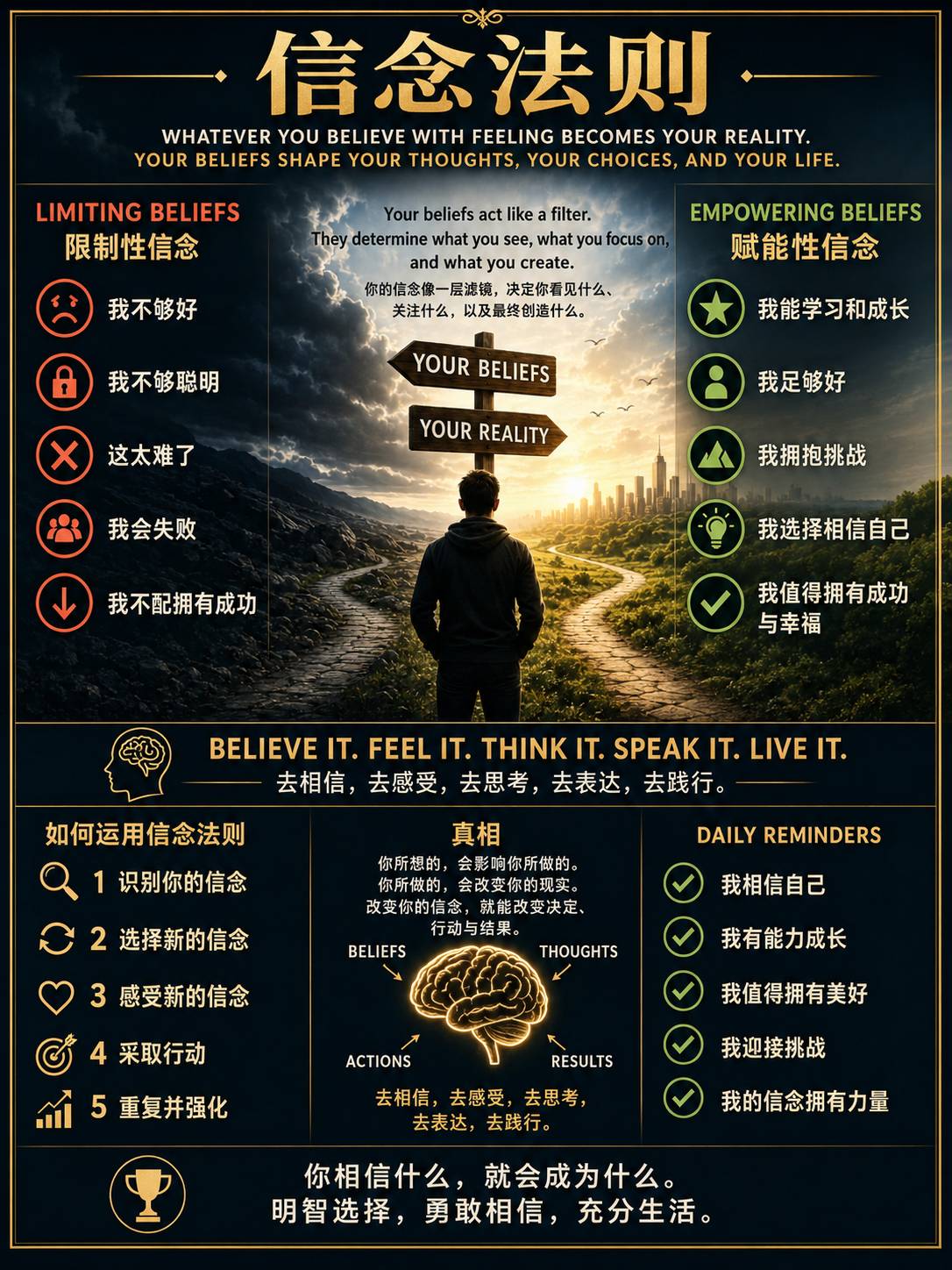 信念法则｜你相信什么，就会成为什么