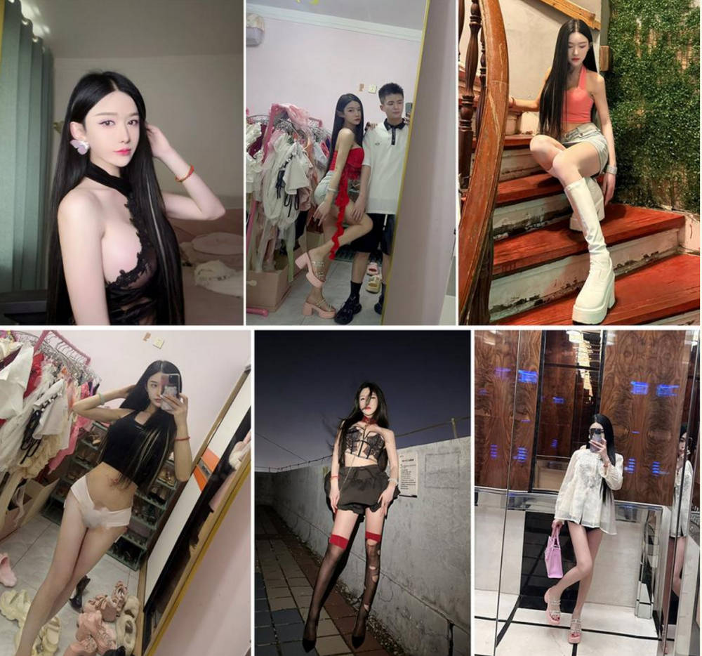 一脸忧伤的高冷TS御姐【范子琪】极品修长丝袜美腿，筷子美腿 身材极品，颜值完爆各路女网红！