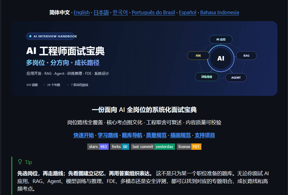AI工程师面试宝典