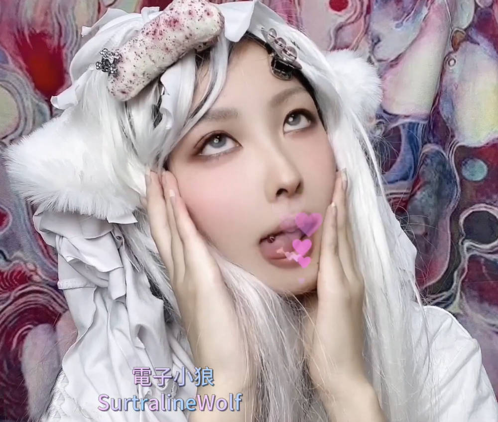 ASMR外网博主Sertraline Wolf舌钉舔耳向助眠合集[15V/2.16G]